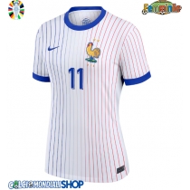 Maglie da calcio Francia Ousmane Dembele #11 Seconda Maglia Femminile Europei 2024 Manica Corta